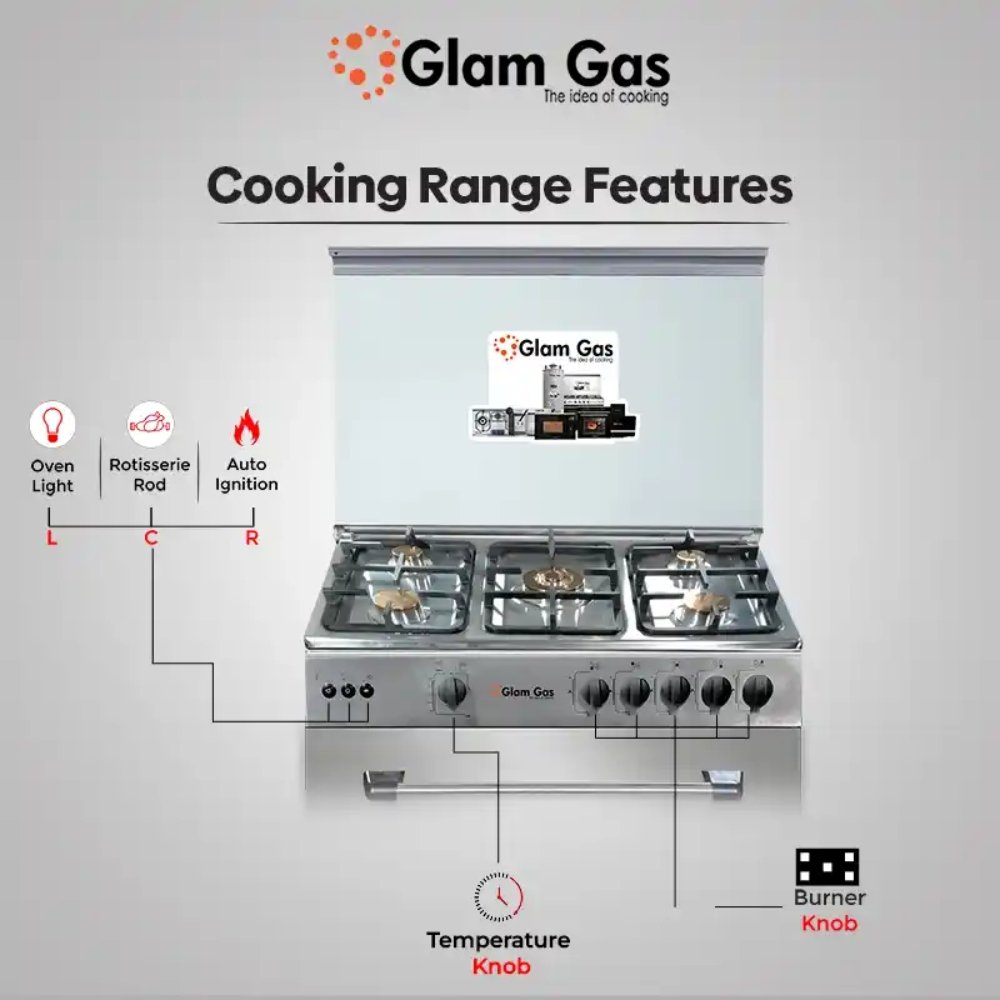 Cooking Range (Gas) BAKER’S 34 – Al Rehman Electronics